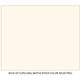 Triple Thick Bordered Embossed Board Room Flat Note Cards - Embossed Image 2 of 3